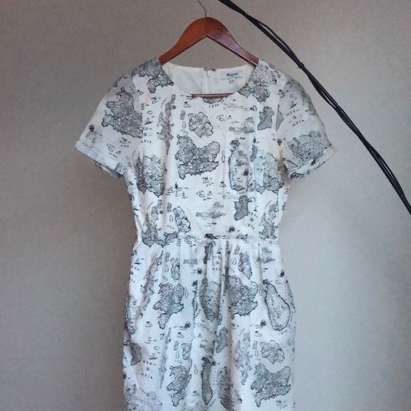 Madewell Dresses & Skirts - Madewell mapview white cotton dress size 2